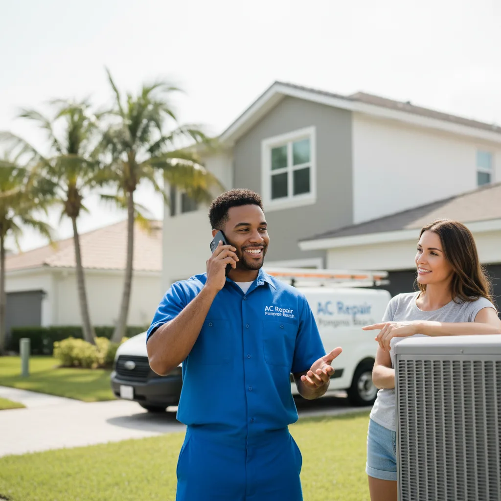 AC Repair Pompano Beach customer support in Opp